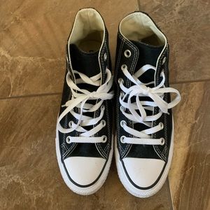 Black High Top Classic Converse